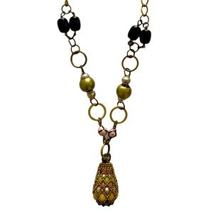 Pam Hiran for Anthropology Chunky Pendant Necklace